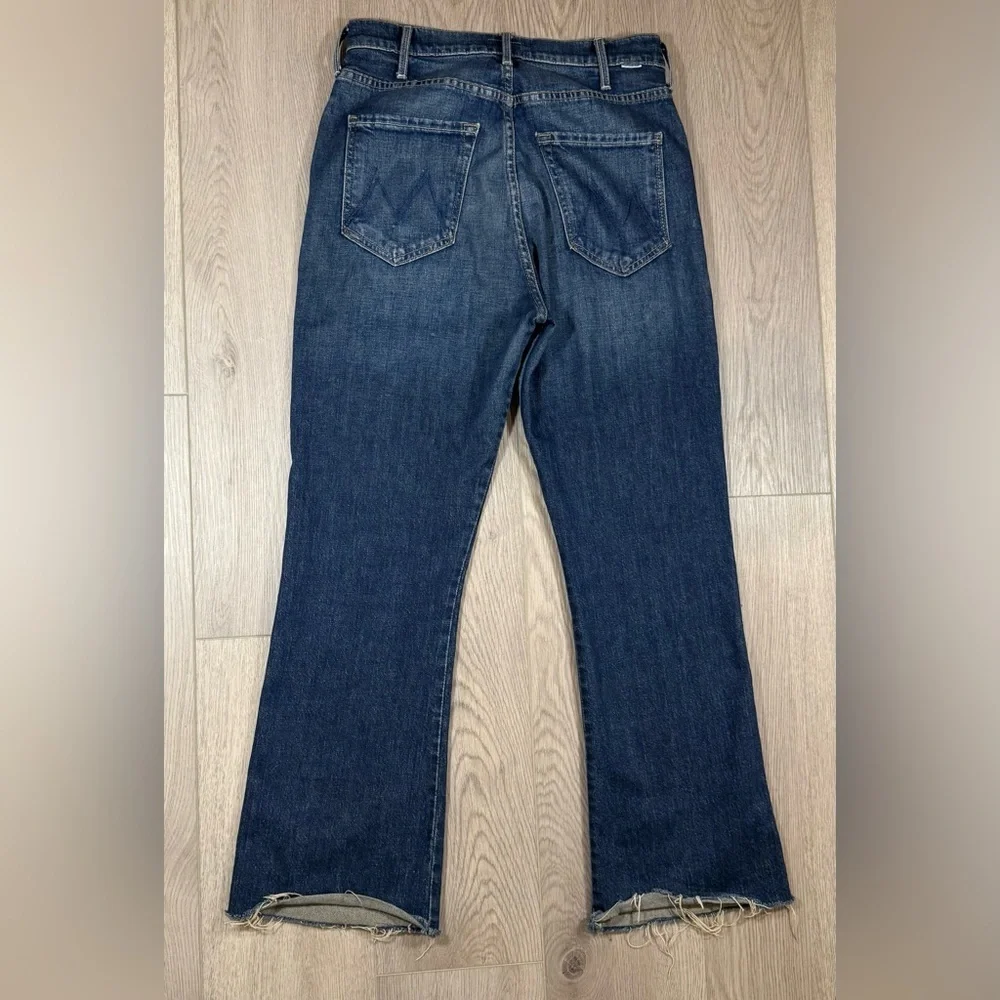 Mother Denim The Tripper Weekender Fray women’s size 28 dark wash - Picture 8 of 12